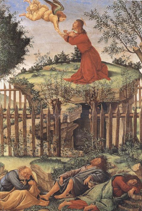 Sandro Botticelli prayer in the Garden (mk36) France oil painting art